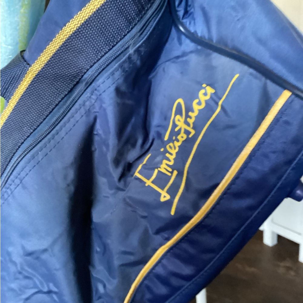 Emilio Pucci gym duffel bag